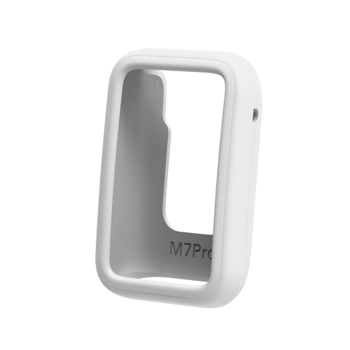 TPU HALF COVER Obal pro Xiaomi Smart Band 7 Pro bílý