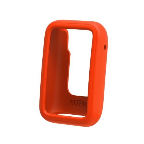 TPU HALF COVER Obal pro Xiaomi Smart Band 7 Pro oranžový