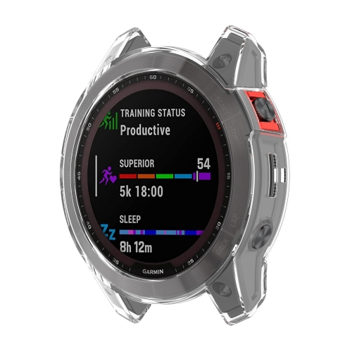 TPU Ochranný obal Garmin Fenix 7 průhledný