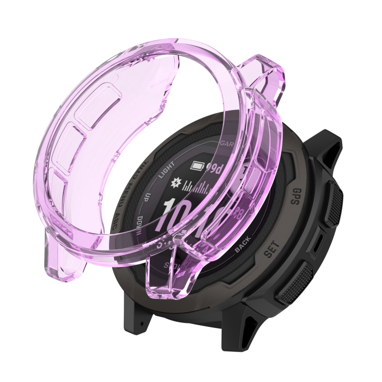 Levně TPU Ochranný obal Garmin Instinct 2 fialový