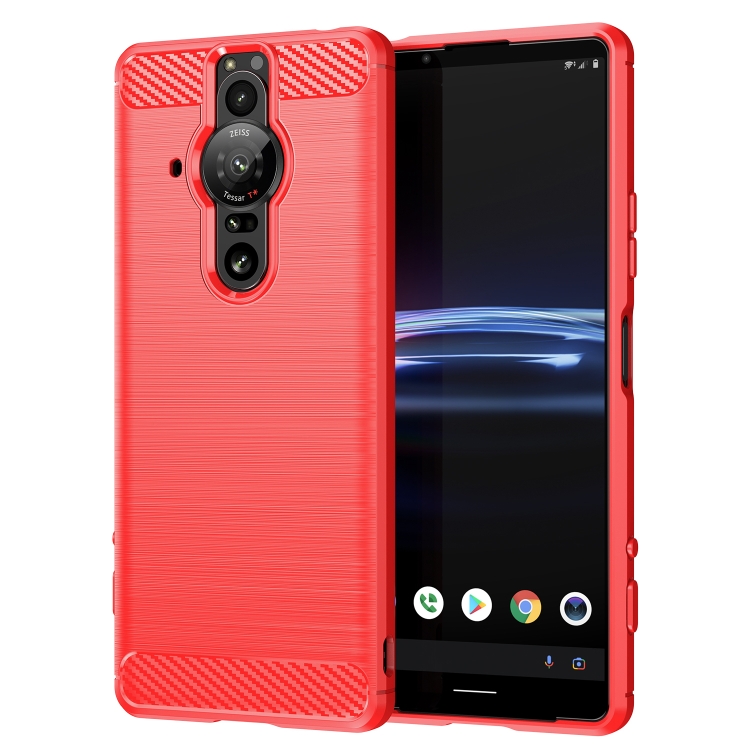 Levně FLEXI TPU Kryt pre Sony Xperia Pro-I červený