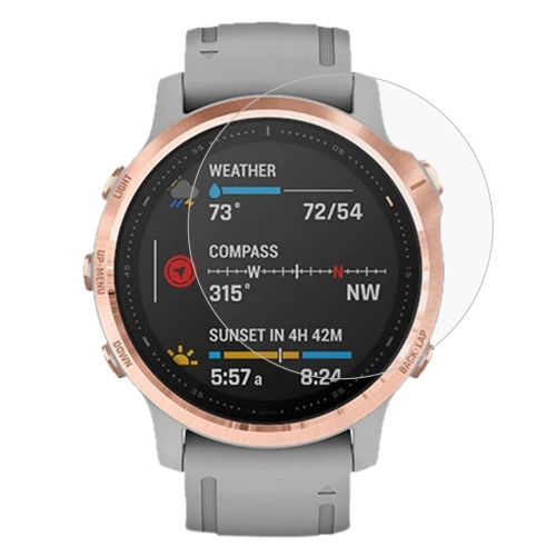 Levně Tvrzené ochranné sklo Garmin Fenix 6S