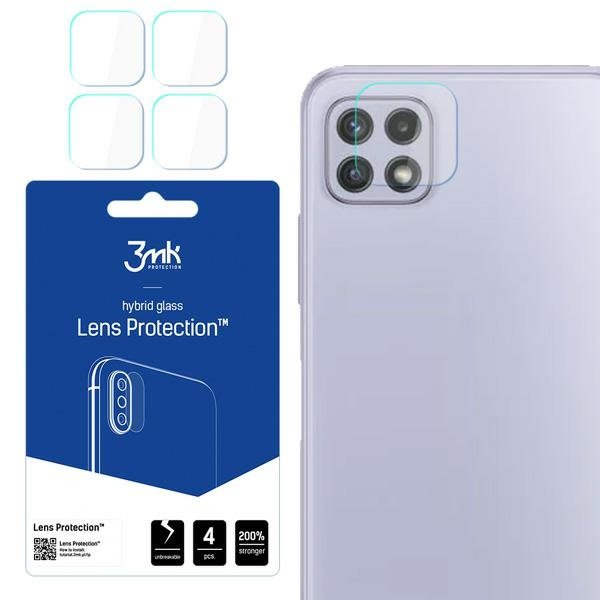 Levně 4x Tvrzené sklo pro fotoaparát Samsung Galaxy A22/M22