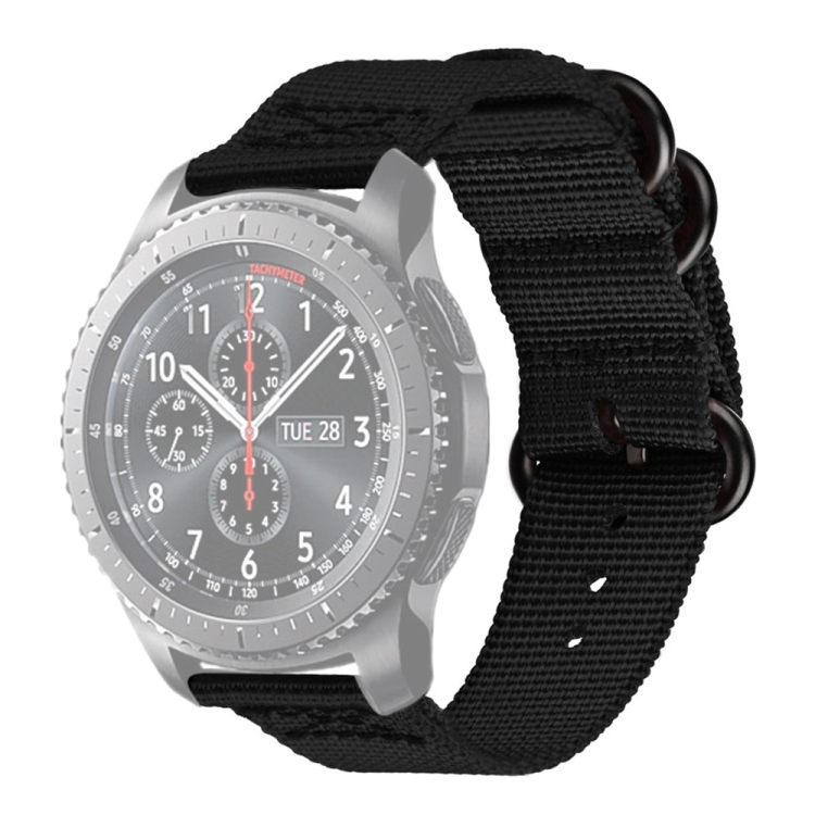PROTEMIO 43267
NYLON Univerzální řemínek na hodinky - šířka 22mm černý
