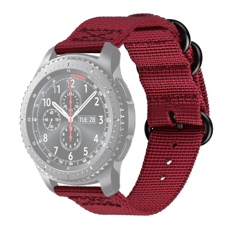 PROTEMIO 43270
NYLON Univerzální řemínek na hodinky - šířka 22mm červený