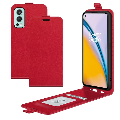 Vyklápěcí pouzdro OnePlus Nord 2 5G červené