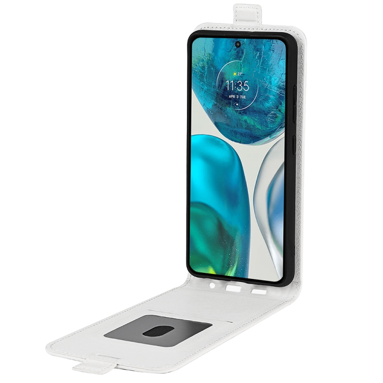Vyklápěcí pouzdro Motorola Moto G52 bílé