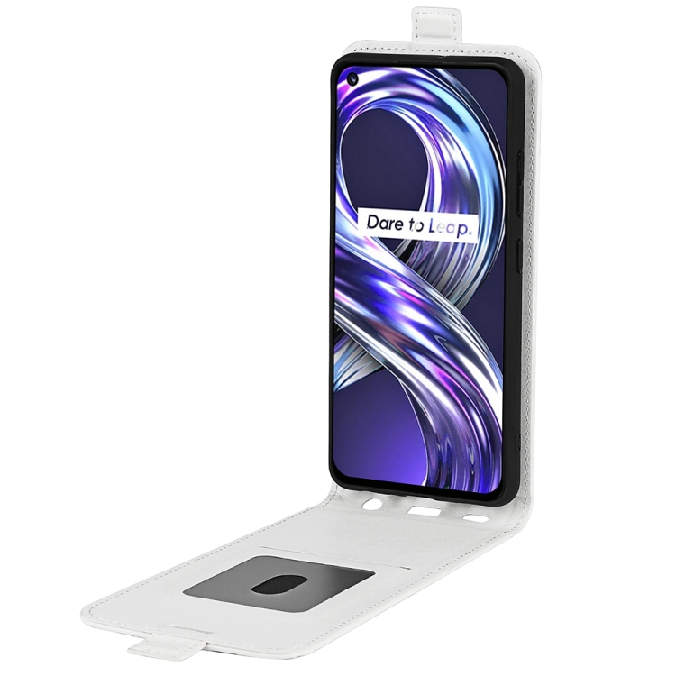 Vyklápěcí pouzdro Realme 8i bílé