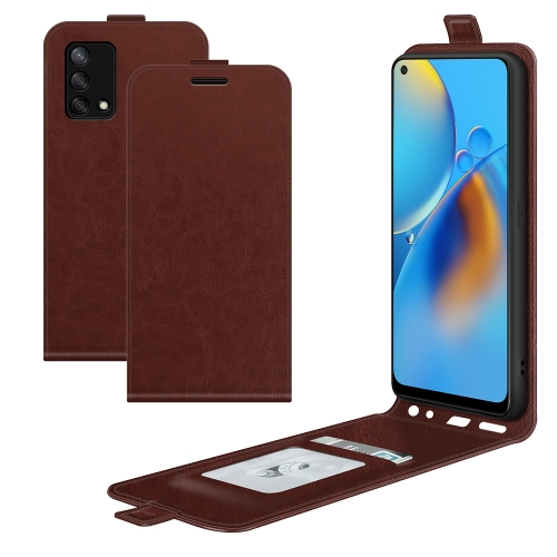 Vyklápěcí pouzdro Realme GT 5G hnědé
