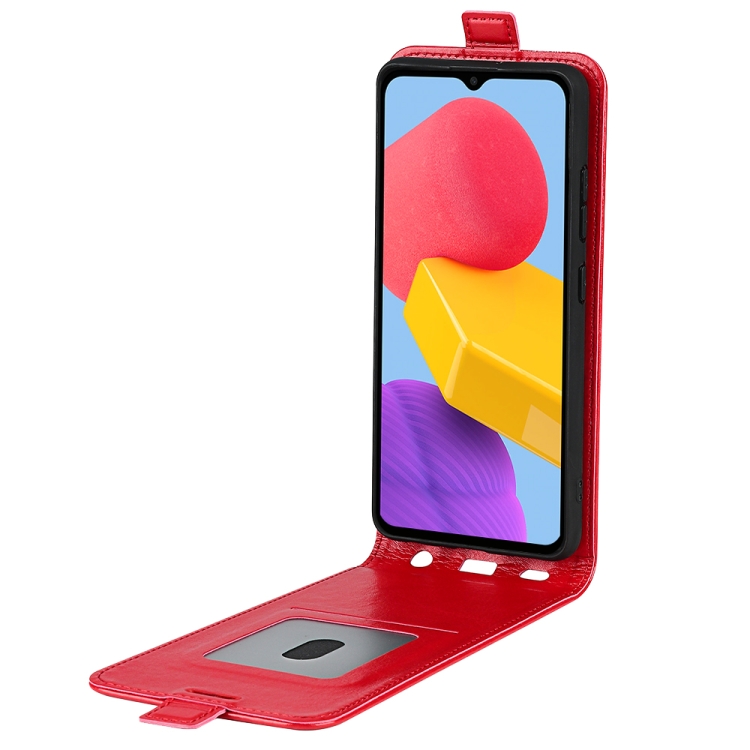 Levně Vyklápěcí pouzdro Samsung Galaxy M13 červené