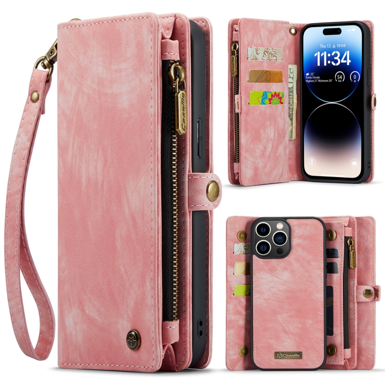 VSECHNONAMOBIL 53710
WALLET Ochranný kryt s peněženkou 2v1 pro Apple iPhone 14 Pro Max růžový
