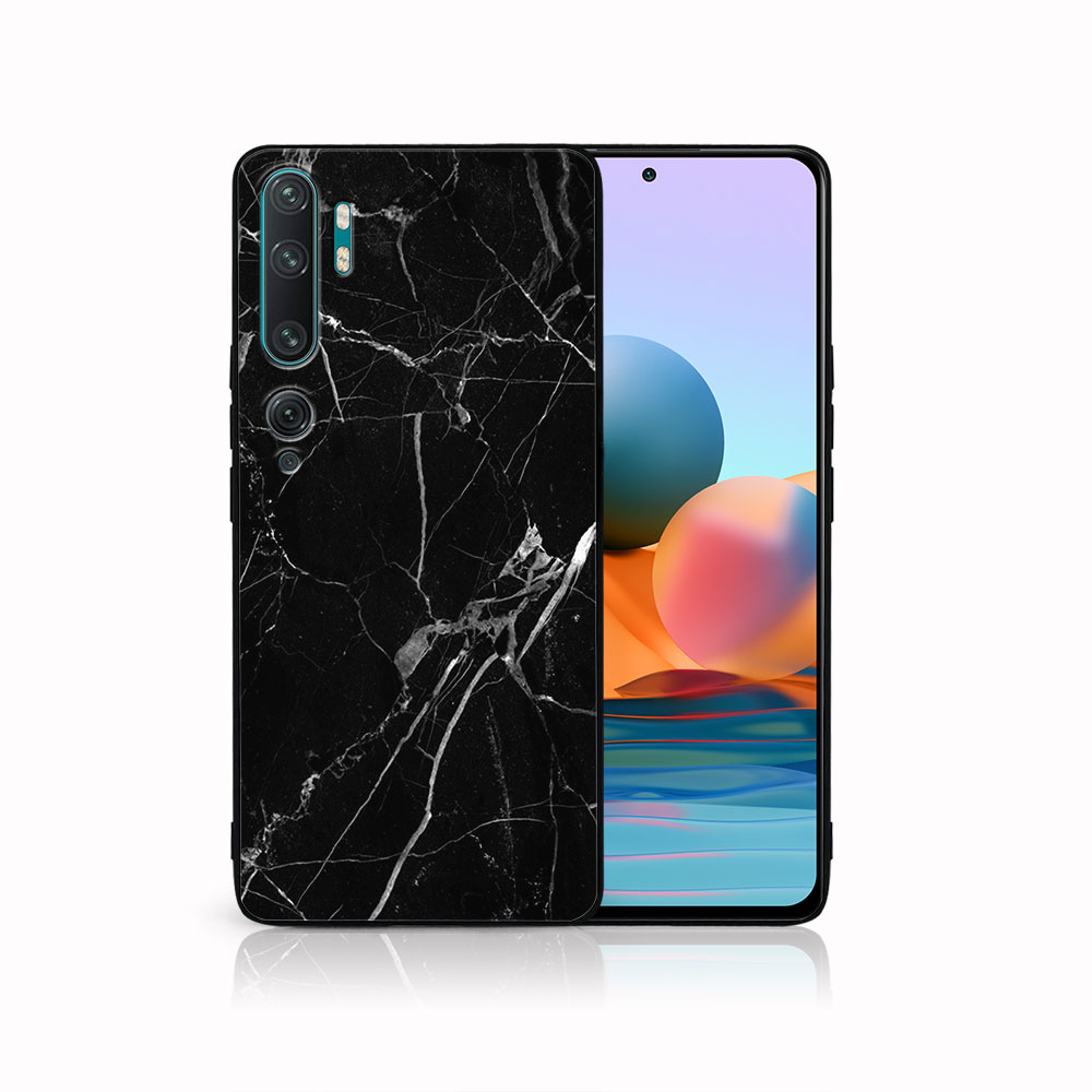 Levně MY ART Ochranný kryt Xiaomi Mi Note 10 / Note 10 Pro BLACK MARBLE (142)
