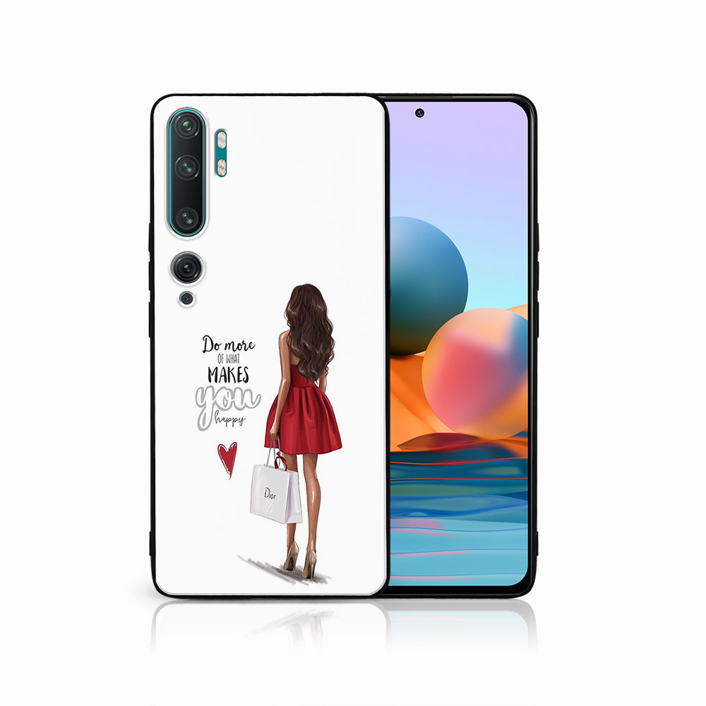 Levně MY ART Ochranný kryt Xiaomi Mi Note 10 / Note 10 Pro RED DRESS (137)