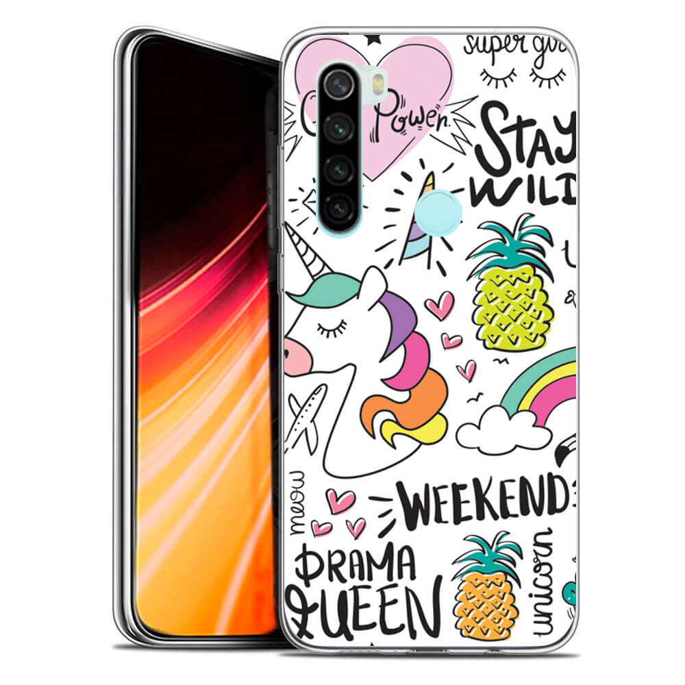 Levně MY ART Ochranný kryt Xiaomi Redmi Note 8 UNICORN (063)