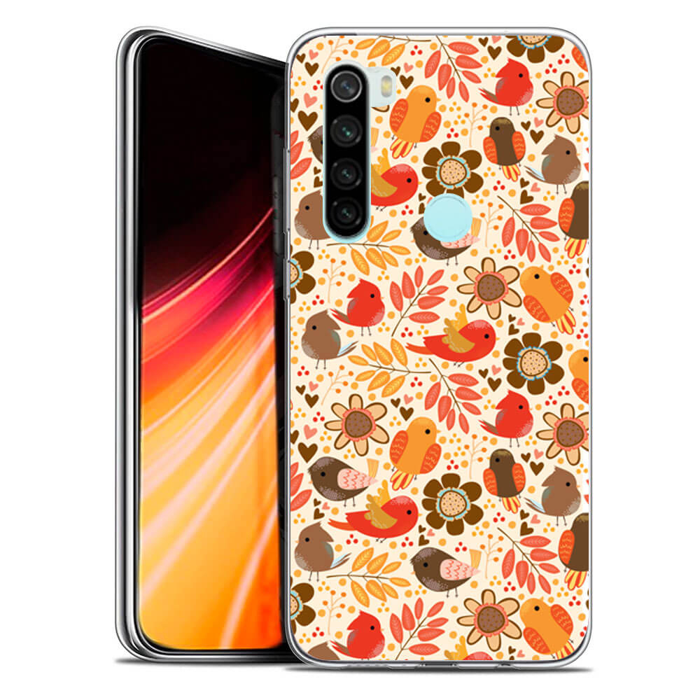 Levně MY ART Ochranný kryt Xiaomi Redmi Note 8 BIRD S (004)