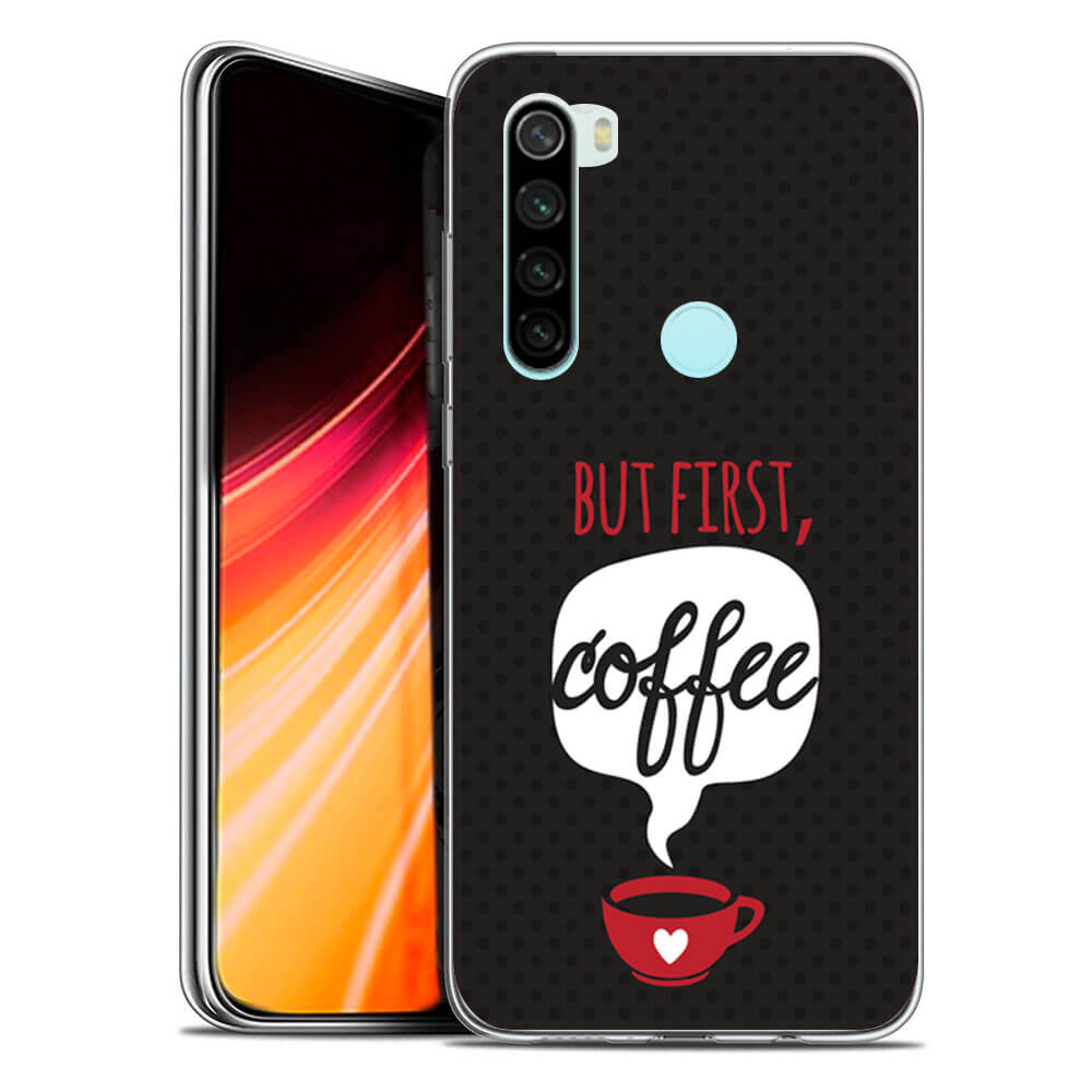 Levně MY ART Ochranný kryt Xiaomi Redmi Note 8 COFFEE (056)