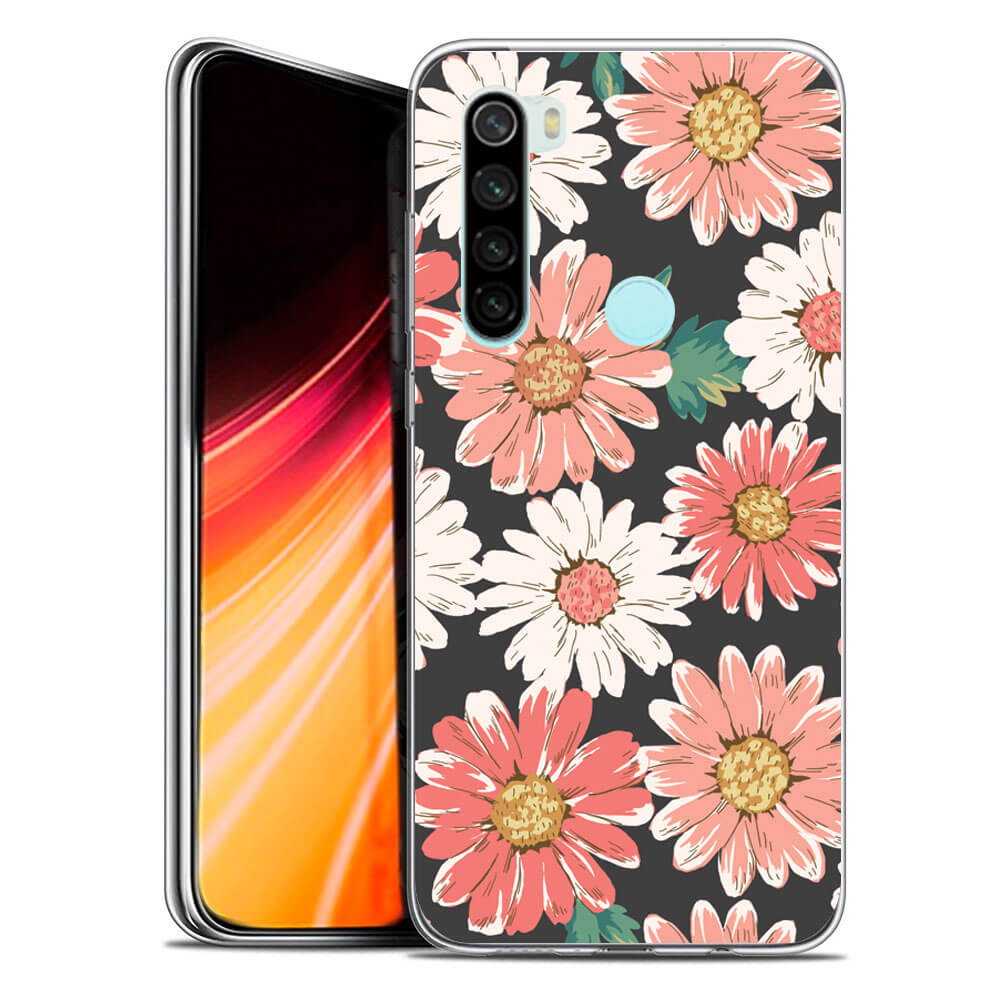 Levně MY ART Ochranný kryt Xiaomi Redmi Note 8 DAISY (161)