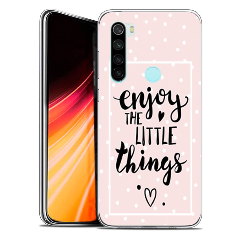 Levně MY ART Ochranný kryt Xiaomi Redmi Note 8 LITTLE THINGS (039)