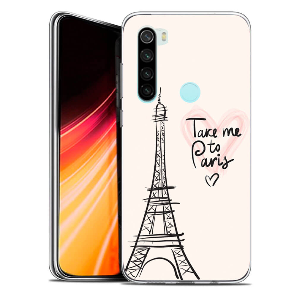 Levně MY ART Ochranný kryt Xiaomi Redmi Note 8 PARIS (057)