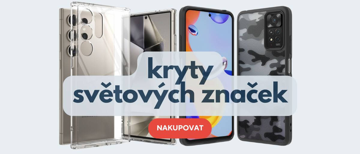 Značkové kryty pro mobilní telefony
